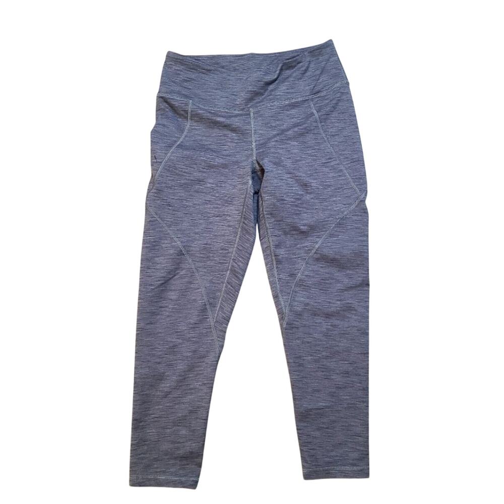 Patagonia Centered Crop Legging Womens S Forge Grey Stretch Outdoors Hiking Pant
